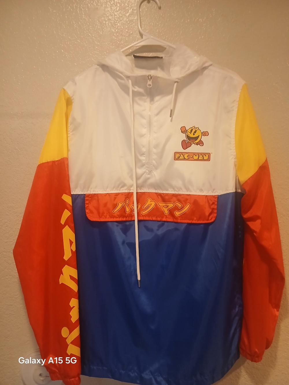 Colorblock Windbreaker Jacket for- Kids White/Blue/Red/Yellow
